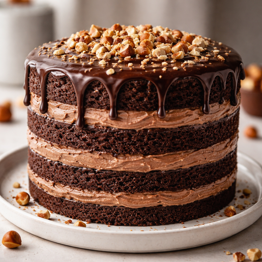 Chocolate Lover’s Praline Cake