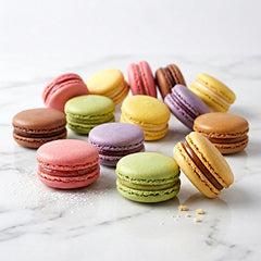 Assorted macarons